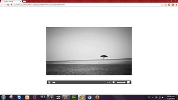 Insertar video con HTML5
