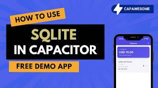 Capacitor SQLite Tutorial — CRUD, Transactions, and Real-World Usage