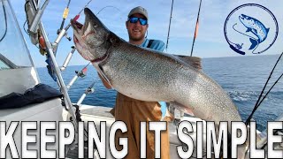 Keeping It Simple For Salmon With Capt. Caleb Weiner (Migrator Charters)