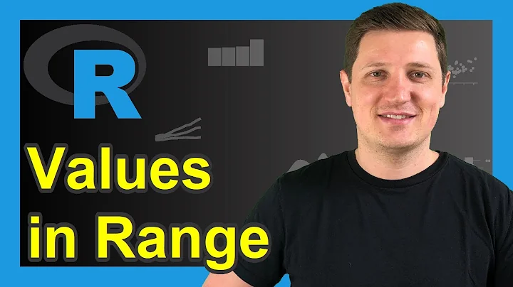 Select Data Frame Rows where Column Values are in Range | Using Square Brackets & subset Function