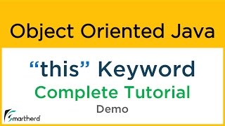Java This Keyword Example. Object Oriented Java Tutorial .1