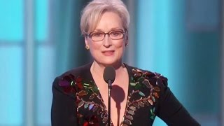 Merly Streep hakkında her ihtimale karşı "Cumhurbaşkanına hakaret"ten tutuklama kararı çıkartıldı...