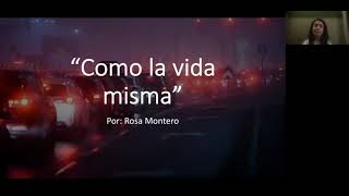 'Como la vida misma' por Rosa Montero - análisis literario