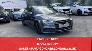 2016 AUDI A3 S LINE 3DR