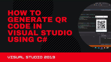 How to Generate QR Code in Visual Studio using C#