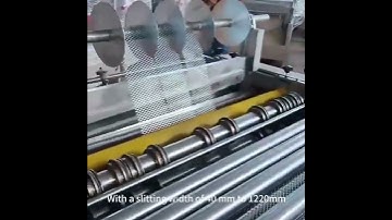 High-Speed Slitting Machine For  Metal Coil Sheet Wire Mesh