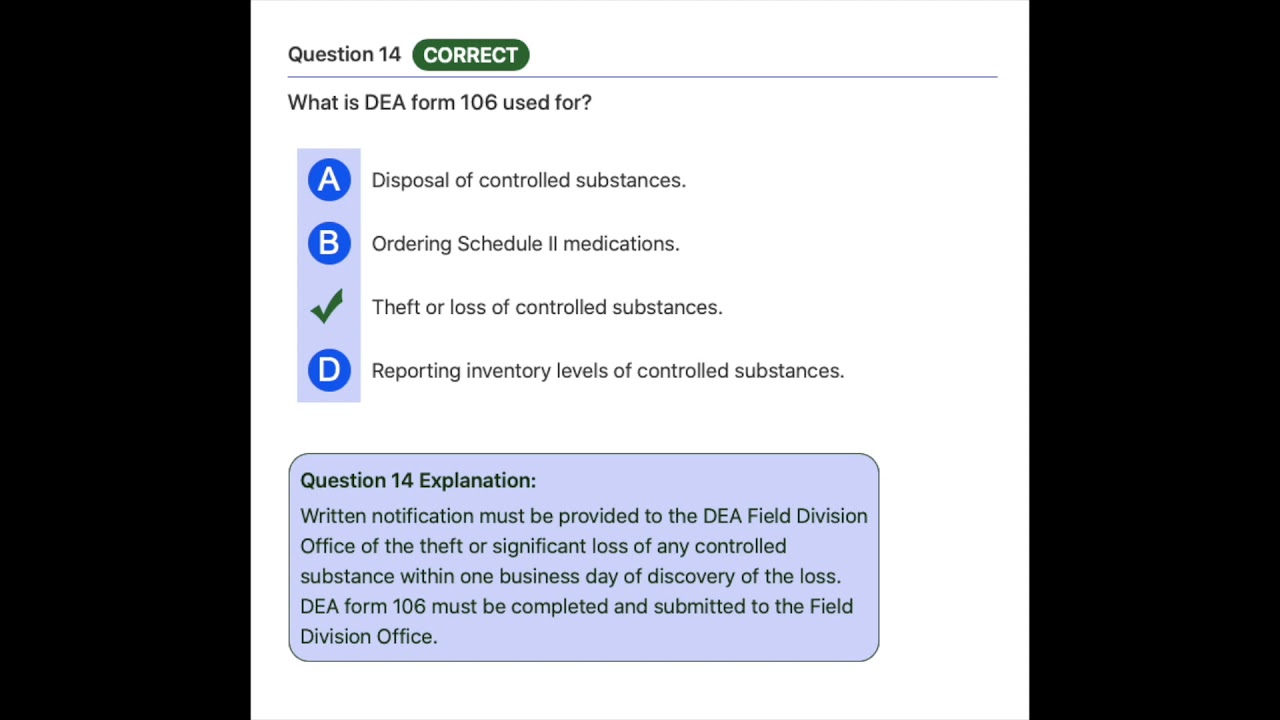PTCB PRACTICE TEST with Explanation 5 - YouTube