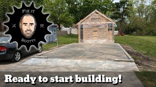 Garage Rebuild Part 2: Foundation by Fix It Scotty 271 views 11 months ago 7 minutes, 47 seconds