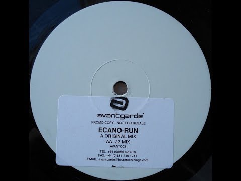 Ecano — Ecano Run (Z2 Remix) HD Quality Vinyl