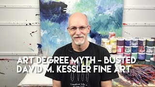 Art Degree Myth Busted
Art Degree Myth Busted. Do you really need an art degree to be a good painter or art instructor? David busts this myth.
Here is the Blog Post for this video: https://davidmkessler.com/blog/2019/2/20/art-degree-myth-busted
SIGN UP FOR EMAIL LIST HERE (receive a free ebook):
https://david-kessler.mykajabi.com/p/20-ways-ebook
Join David for a Live Painting Workshop:
https://www.davidmkessler.com/painting-workshops/
T-Shirts & Merch:
https://teespring.com/stores/david-m-kessler-fine-art
Website:
https://www.davidmkessler.com
Online Painting Courses:
https://david-kessler.mykajabi.com
Products:
Simple Color System Color Wheel:
https://www.davidmkessler.com/color-wheel/david-m-kesslers-simple-color-system-color-wheel
Book:
http://www.blurb.com/b/7109569-bigger-faster-fresher-looser-abstract-painting-wor
Social:
Facebook: http://facebook.com/DavidMKesslerFineArt
Instagram: http://instagram.com/davidmkesslerfineart
David is a Nationally Recognized Contemporary Painter, Workshop Instructor, Author of the book Bigger, Faster, Fresher, Looser Abstract Painting Workbook and founder of Abstract Painting Academy.
https://youtu.be/JJgrfFJBiWo Art Degree Myth Busted