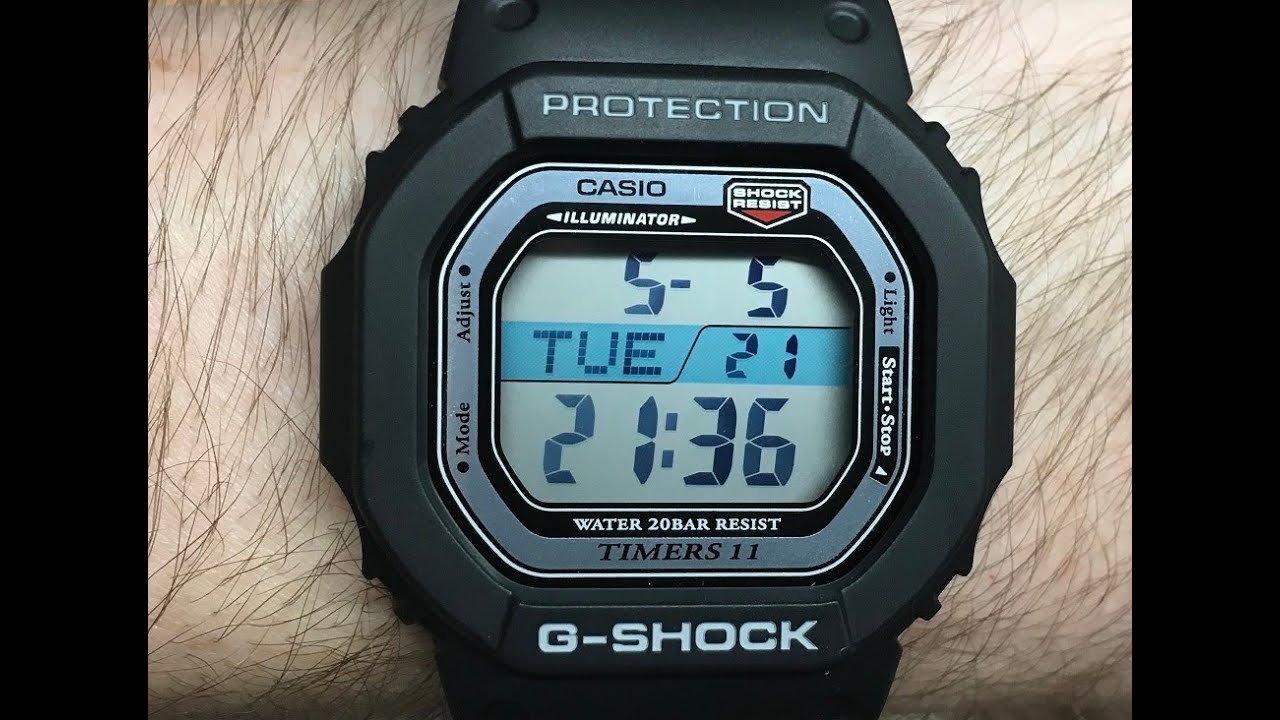 Restoring a Rare G-Shock: DW56RT Referee Timer Square Watch