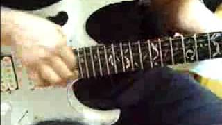 "Somewhere over the rainbow(Impellitteri)" cover with guitar : ibanez jem chords