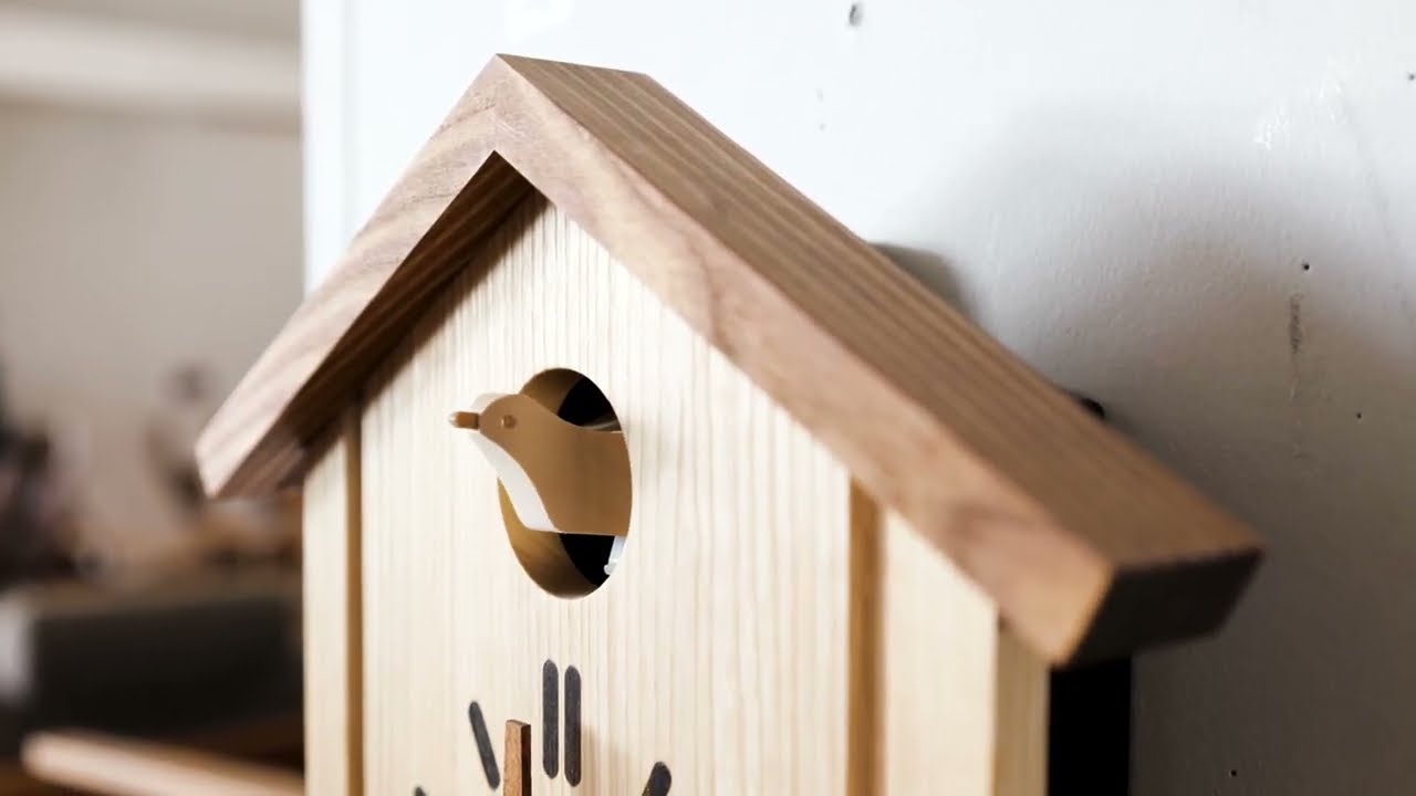 オークビレッジ カッコークロック Oak Village 壁掛け時計 カッコークロック 森の巣箱 壁掛け時計 Oak Village | cocochi ｜ 家具