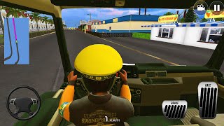 Şehirde Kamyon Sürme - Army Truck Driving Games 2022 - Android Gameplay screenshot 4