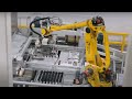 Combine two efficient palletizing technologies with the hybrid robotic palletizer apr1150