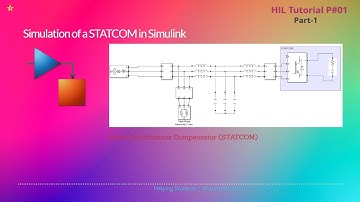 Deel 1 || Simulatie van een STATCOM in Simulink || Energiesysteem || STATCOM-project