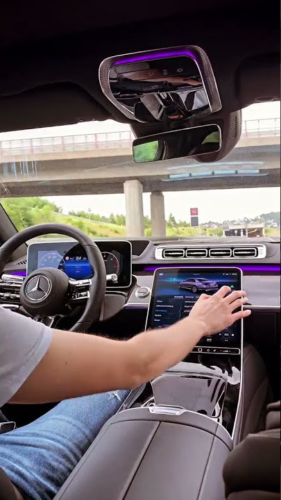 Mercedes-Benz  touch screen is the future