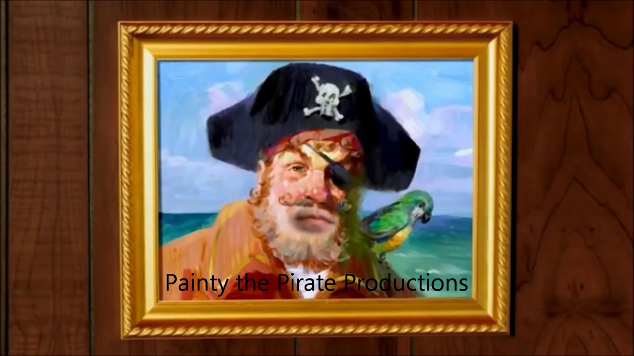 Painty the Pirate Productions Logo YouTube
