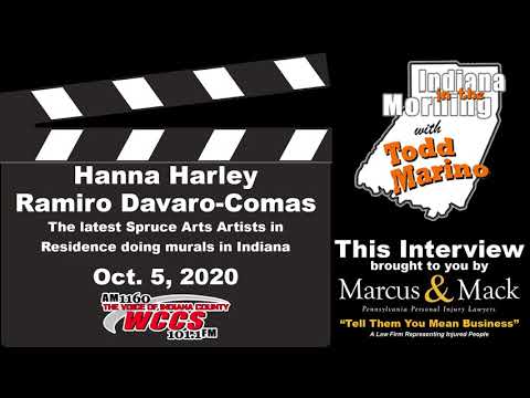 Indiana in the Morning Interview: Hanna Harley and Ramiro Davaro-Comas (10-5-20)