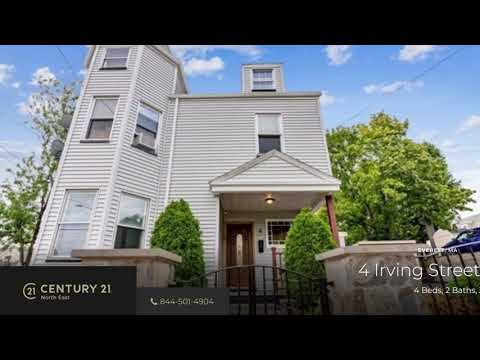 4 Irving Street, Everett, MA home video tour