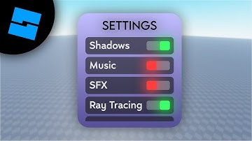 How to make a SETTINGS GUI (ADVANCED) | ROBLOX STUDIO (2024)