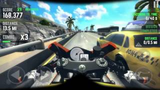 Crazy bike riding with the FASTEST MOTORBIKE in Highway Traffic Rider iOS / Android HD screenshot 3
