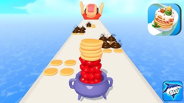 MAX LEVELS in Pancake Run⚽👽👀 All Levels Gameplay Walkthrough (Android, iOS) NEW UPDATE