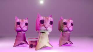 El Gato Cats Dance To Rabbit Hole (Bemax Remix)
