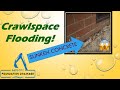 Crawlspace flooding solved with new patio concrete