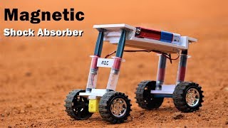 How to make Magnetic Shock Absorber car