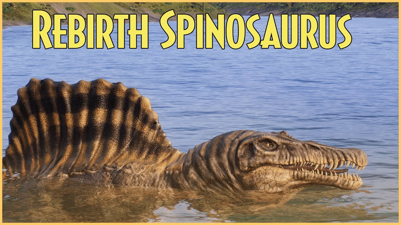 Rebirth Spinosaurus - New Cosmetic - Jurassic World Evolution 2 Modding