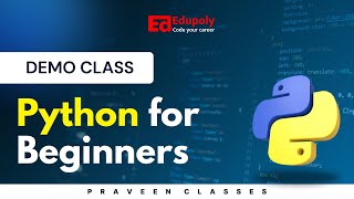 Python for Beginners Demo Class