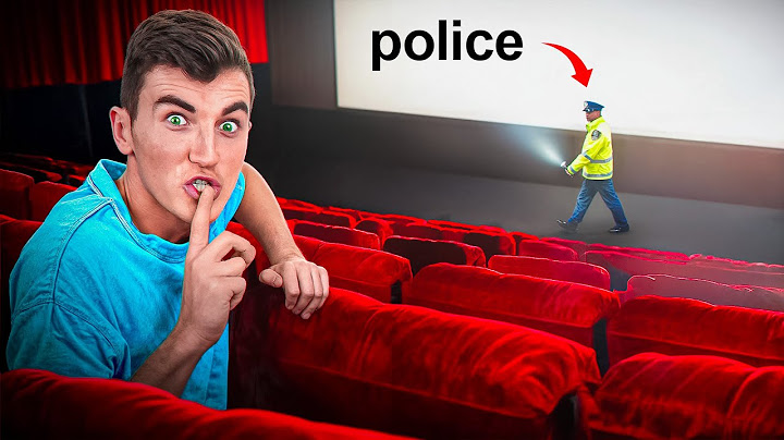 I Spent the Night in a Movie Theater