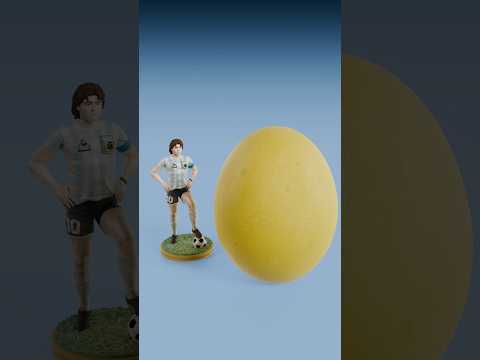КАКОЕ ЯЙЦО САМОЕ БОЛЬШОЕ?! 🥚#shorts