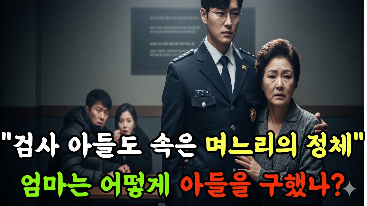 혼자 키운 검사 아들, 결혼 5개월만에 모든 걸 잃을 뻔 했습니다