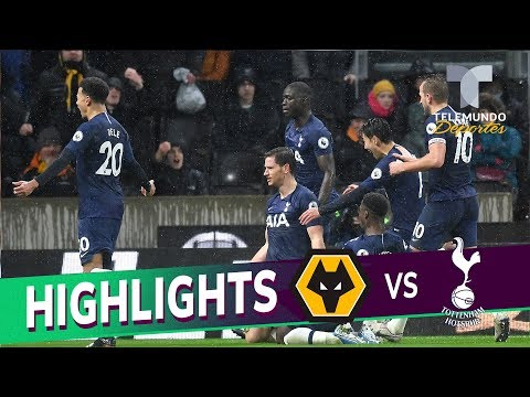 Wolverhampton vs. Tottenham: 1-2 Goals & Highlights | Premier League | Telemundo Deportes