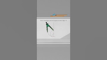 How to Draw a Dodecagon given Side Length #shorts