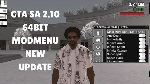 GtaSa 2.10 64Bit Android — NEW MODMENU!