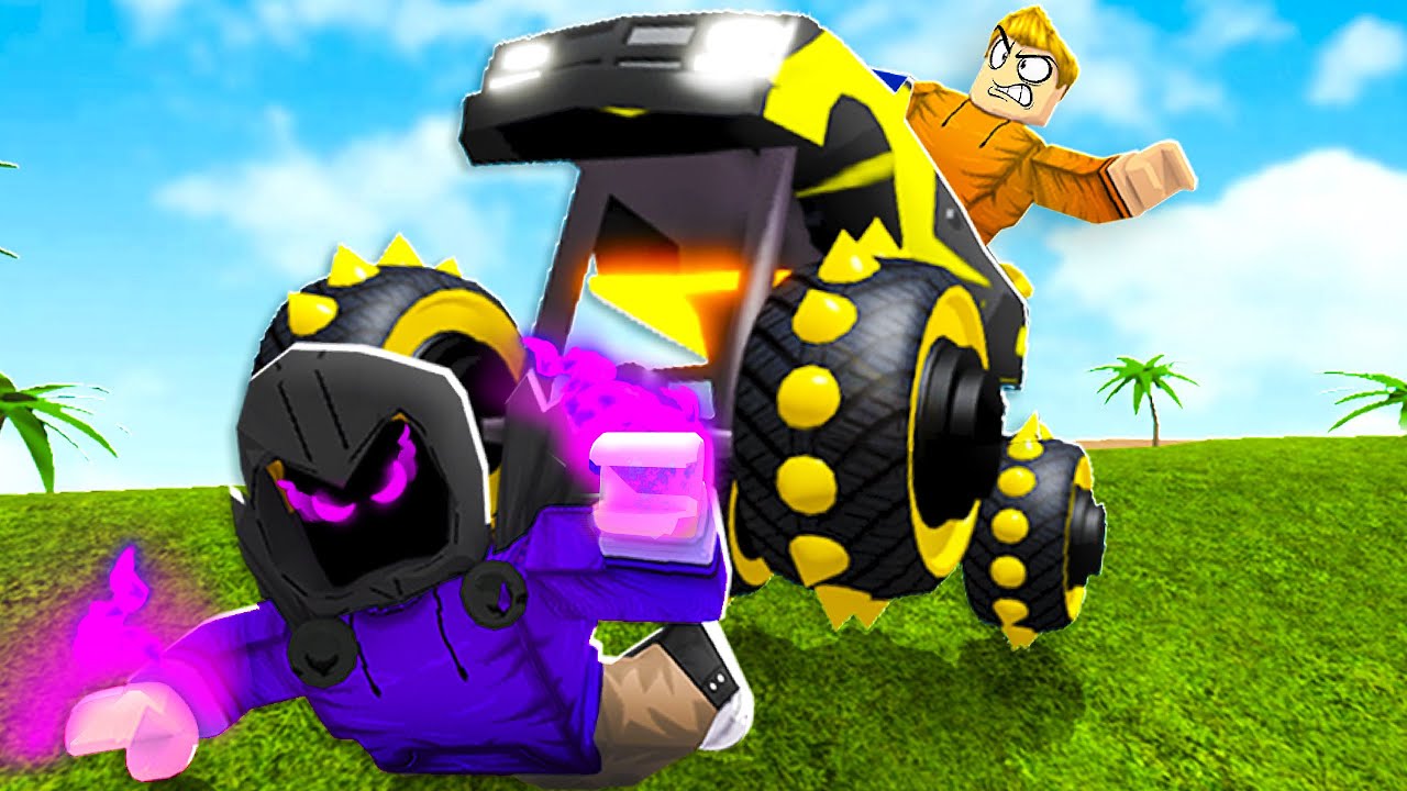 Using The Mad City Monster Truck Super Villains Youtube - mad joey roblox