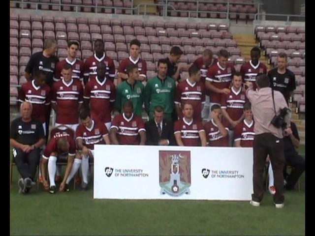 Soccer football league championship peterborough united photocall