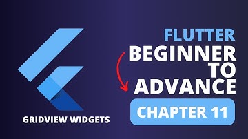 Flutter Beginner to Advance Course Chapter 11: Flutter GridView Widget