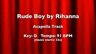 Rude Boy Acapella 91bpm