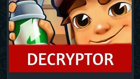 Subway Surfers decrypt files