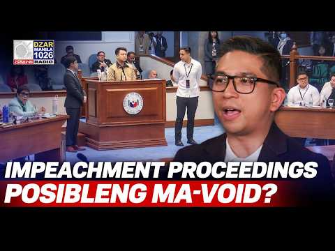 'UNCONSTITUTIONAL!' buong impeachment proceedings, posibleng ma-void  — Atty. Panelo Jr.