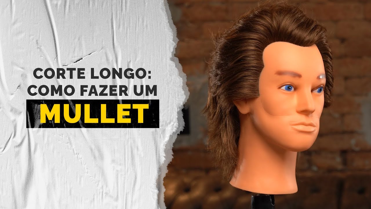 Corte de Cabelo Longo -  Como Fazer um Mullet | Barbeiro Educador