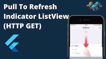 #flutter  Flutter: pull to reflesh indicator on listview with (HTTP GET)