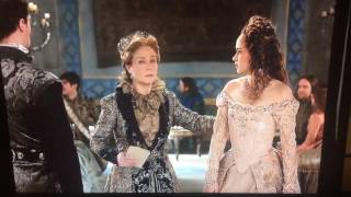 Reign 3x18 Season Finale. Leith saves Claude and Katherine. Claude  and Leith get katherine's blessi