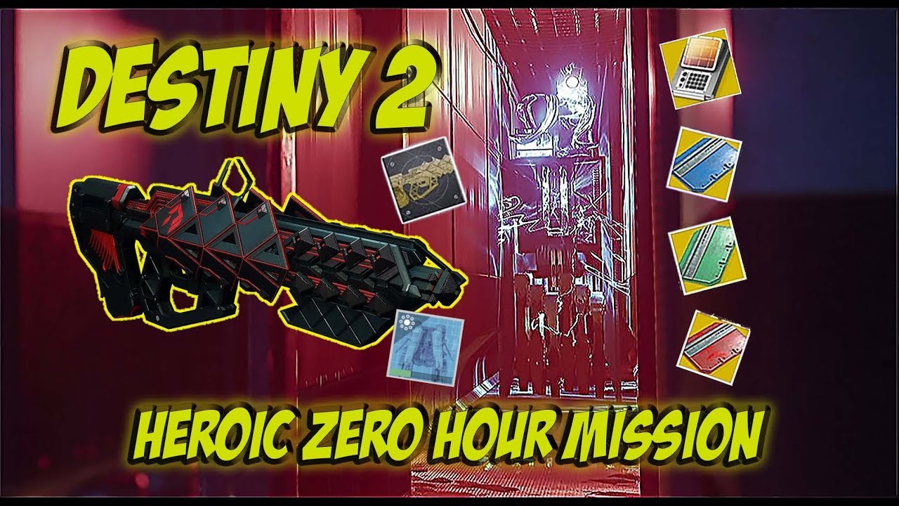 Guide For Heroic Zero Hour Mission For Exotic Ship Outbreak Perfected Catalyst Youtube