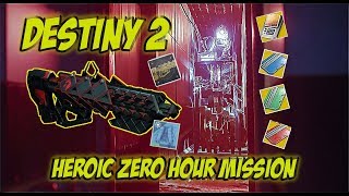 Guide for Heroic Zero Hour Mission for Exotic Ship, Outbreak Perfected Catalyst