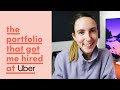 The portfolio that got me hired at Uber